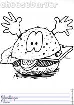 coloriage-cheeseburger-1